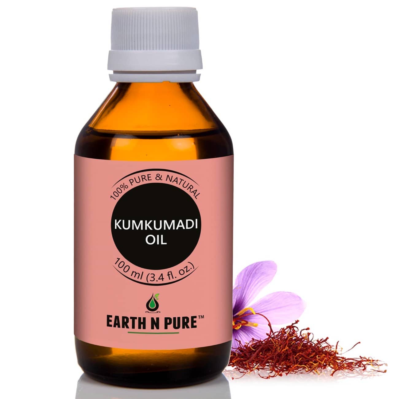 Earth N Pure - Kumkumadi Essential Oil 100 mL ( Pack of 1 )