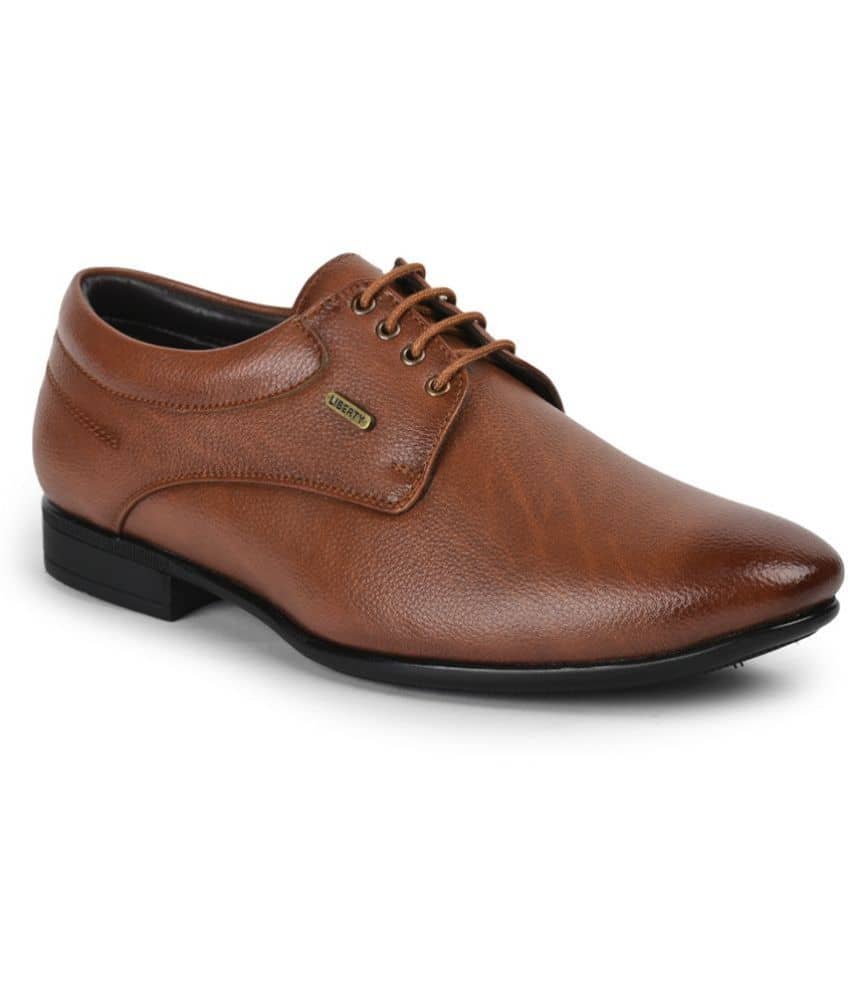 Liberty - Black Men's Derby Formal Shoes - Formal Shoes | Buy online on ZillyBuy