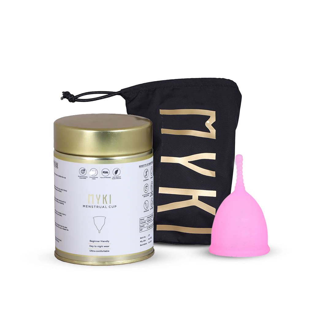 MYKI - Silicone Reusable Menstrual Cup Small ( Pack of 2 ) MYKI - Silicone Reusable Menstrual Cup Small ( Pack of 2 )