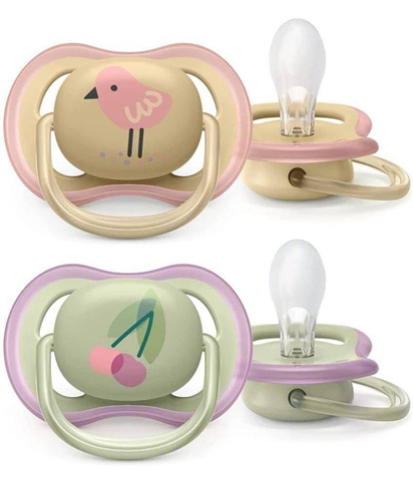 Philips Avent - Silicone Pacifier ( Pack of 2 ) Philips Avent - Silicone Pacifier ( Pack of 2 )