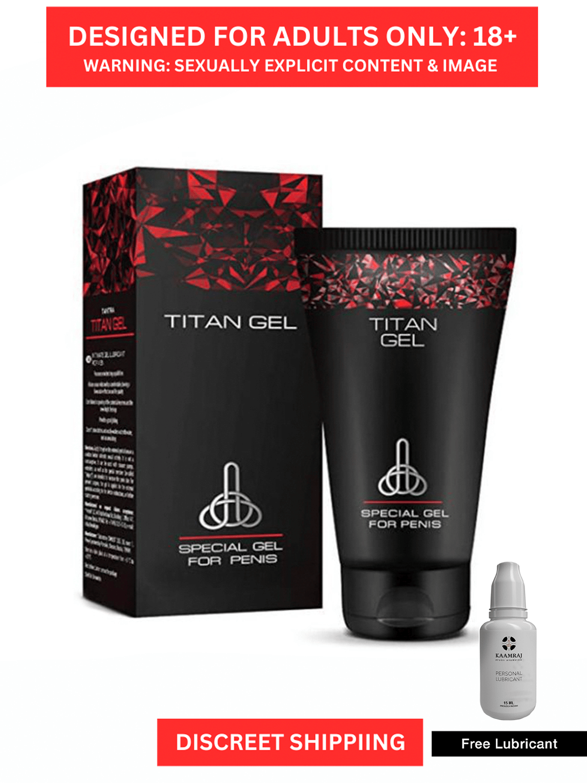 T!tan Gel - High Demand Penis Enlargement Supplement Cream - 50 ML