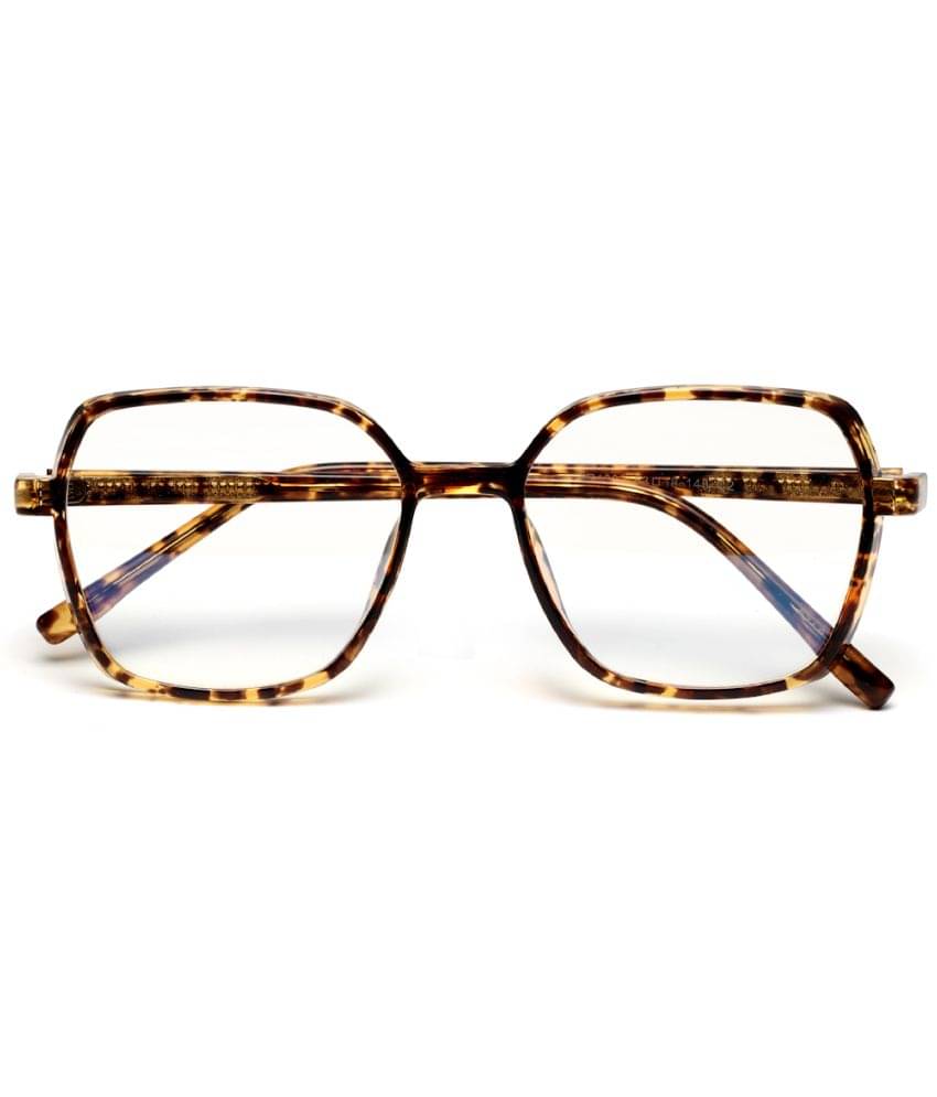 YourSpex - Brown Square Eyeglass Frame ( Pack of 1 ) YourSpex - Brown Square Eyeglass Frame ( Pack of 1 )