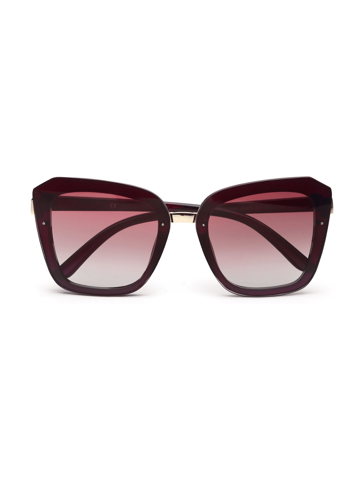     			YourSpex - Wine Square Sunglasses ( Pack of 1 )
