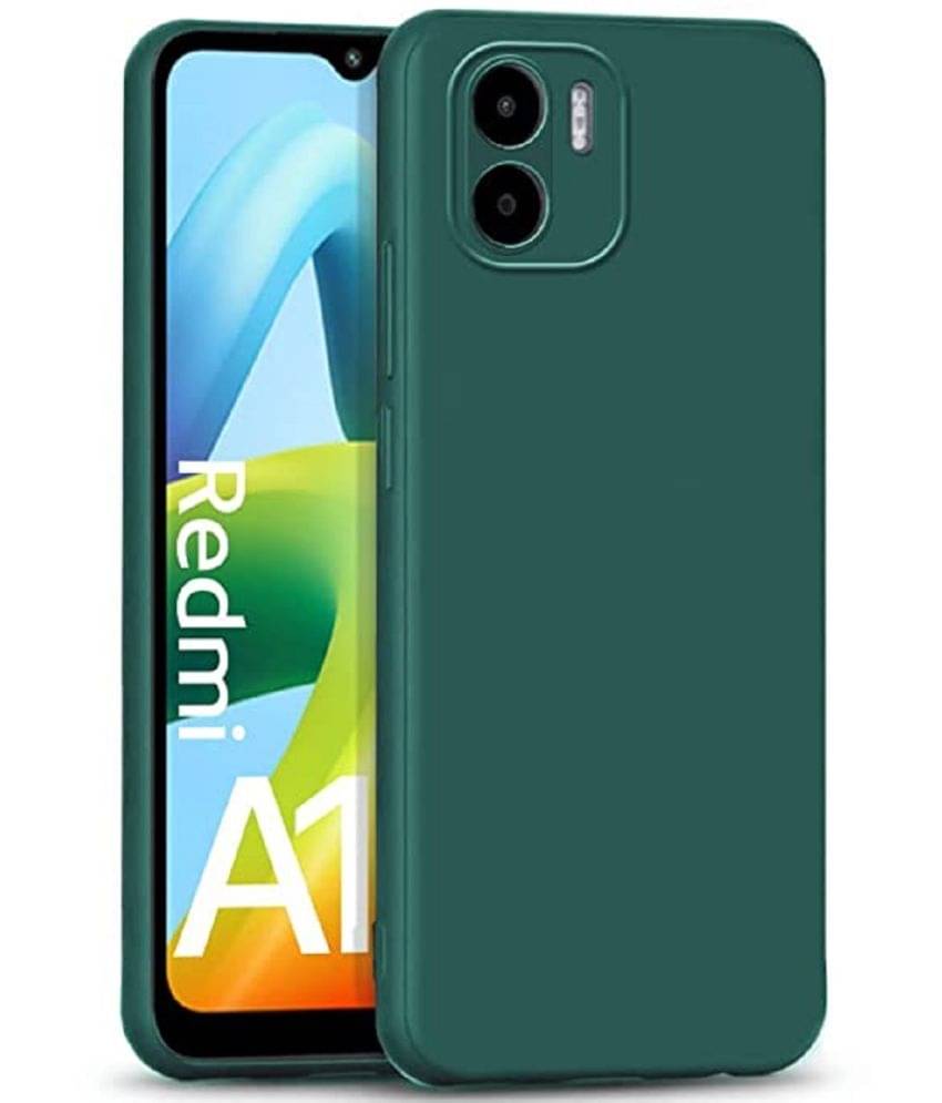 Case Vault Covers - Green Silicon Plain Cases Compatible For Xiaomi Redmi A1 ( Pack of 1 ) Case Vault Covers - Green Silicon Plain Cases Compatible For Xiaomi Redmi A1 ( Pack of 1 )