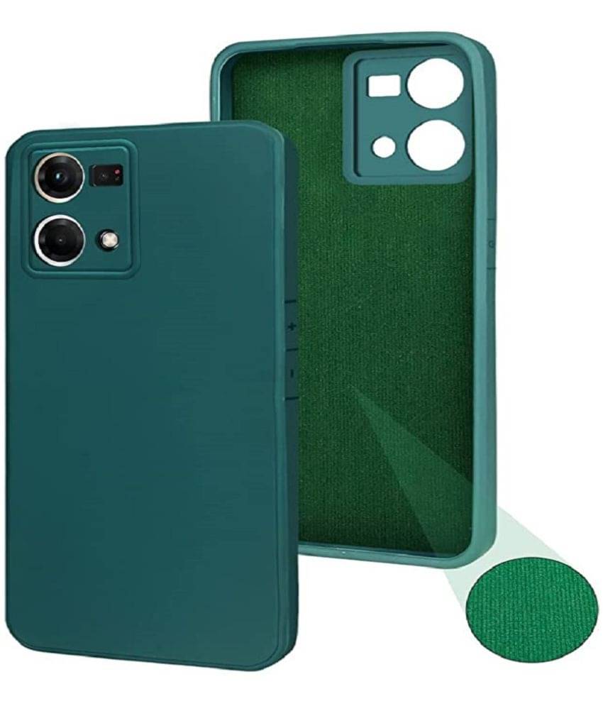Case Vault Covers - Green Silicon Plain Cases Compatible For OPPO F21S PRO 4G ( Pack of 1 ) Case Vault Covers - Green Silicon Plain Cases Compatible For OPPO F21S PRO 4G ( Pack of 1 )