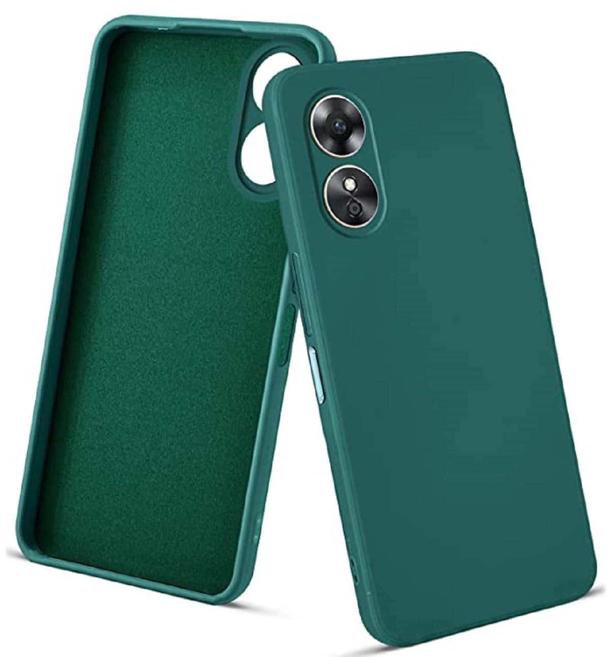 Case Vault Covers - Green Silicon Plain Cases Compatible For OPPO A78 5G ( Pack of 1 )     			Case Vault Covers - Green Silicon Plain Cases Compatible For OPPO A78 5G ( Pack of 1 )
