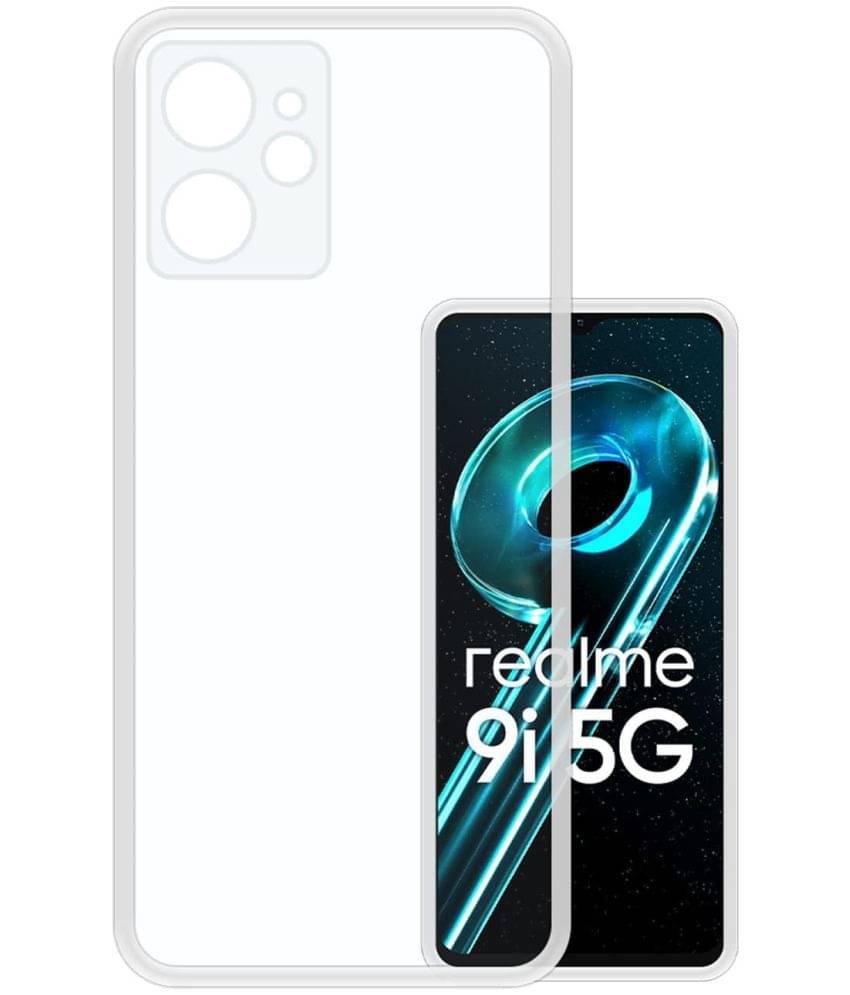 Case Vault Covers - Transparent Silicon Silicon Soft cases Compatible For Realme 9i 5G ( Pack of 1 ) Case Vault Covers - Transparent Silicon Silicon Soft cases Compatible For Realme 9i 5G ( Pack of 1 )