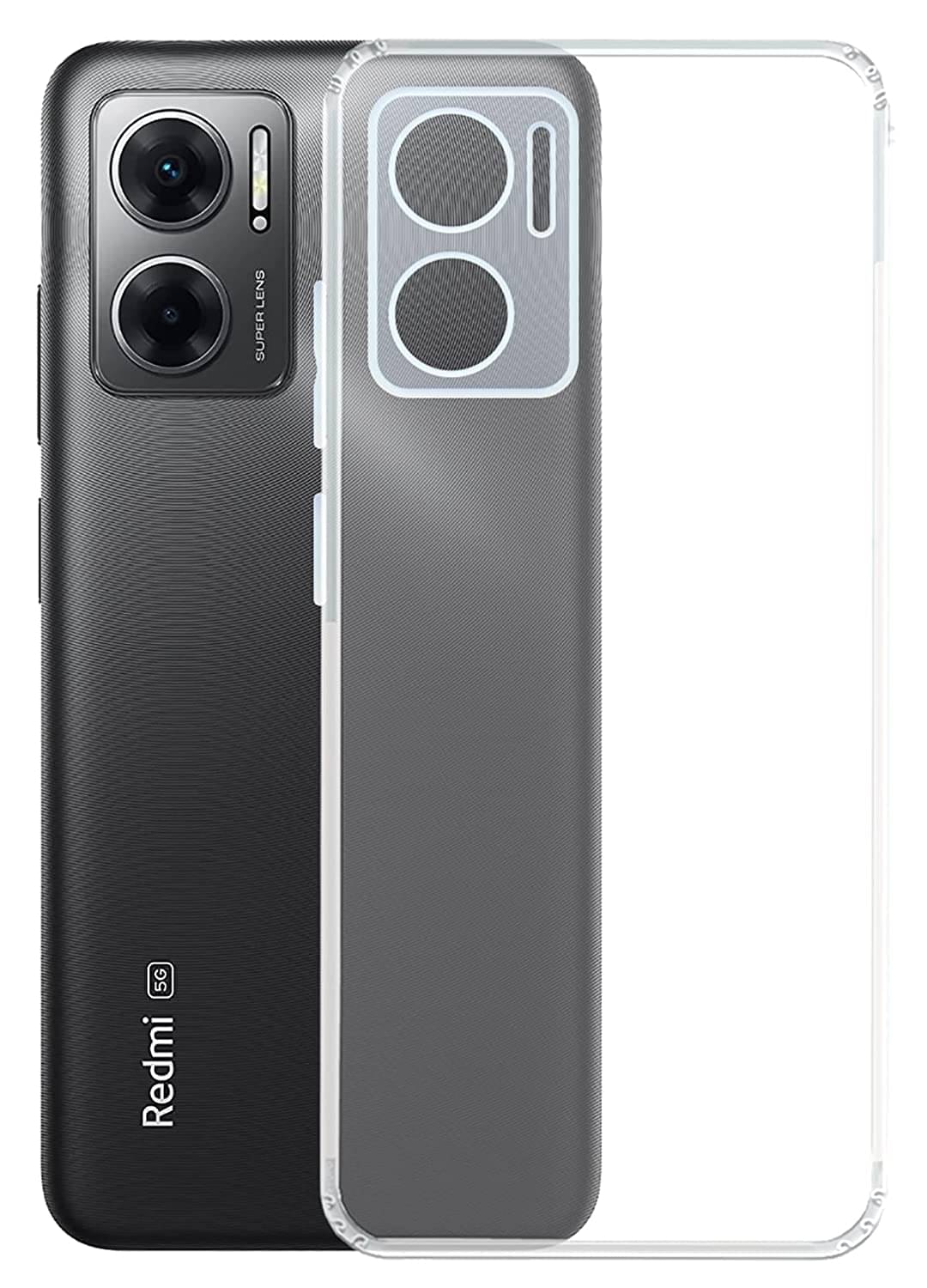 Case Vault Covers - Transparent Silicon Silicon Soft cases Compatible For Redmi 11 Prime 5G ( Pack of 1 ) Case Vault Covers - Transparent Silicon Silicon Soft cases Compatible For Redmi 11 Prime 5G ( Pack of 1 )