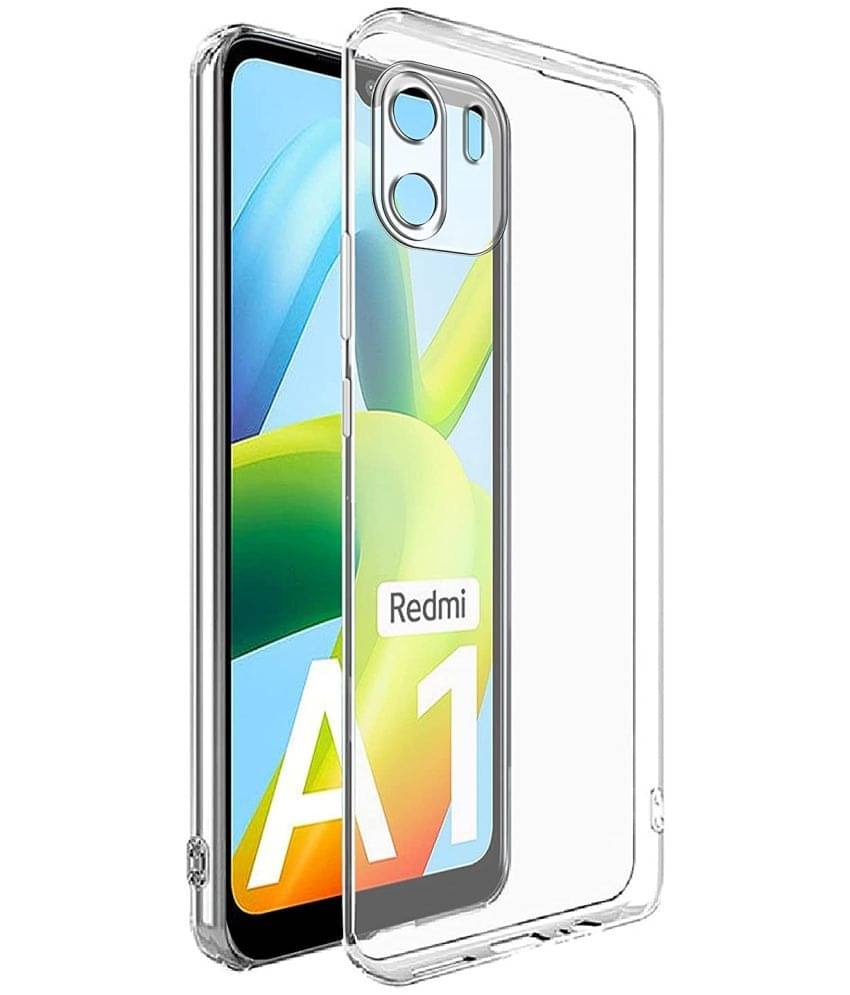 Case Vault Covers - Transparent Silicon Silicon Soft cases Compatible For Xiaomi Redmi A1 ( Pack of 1 ) Case Vault Covers - Transparent Silicon Silicon Soft cases Compatible For Xiaomi Redmi A1 ( Pack of 1 )