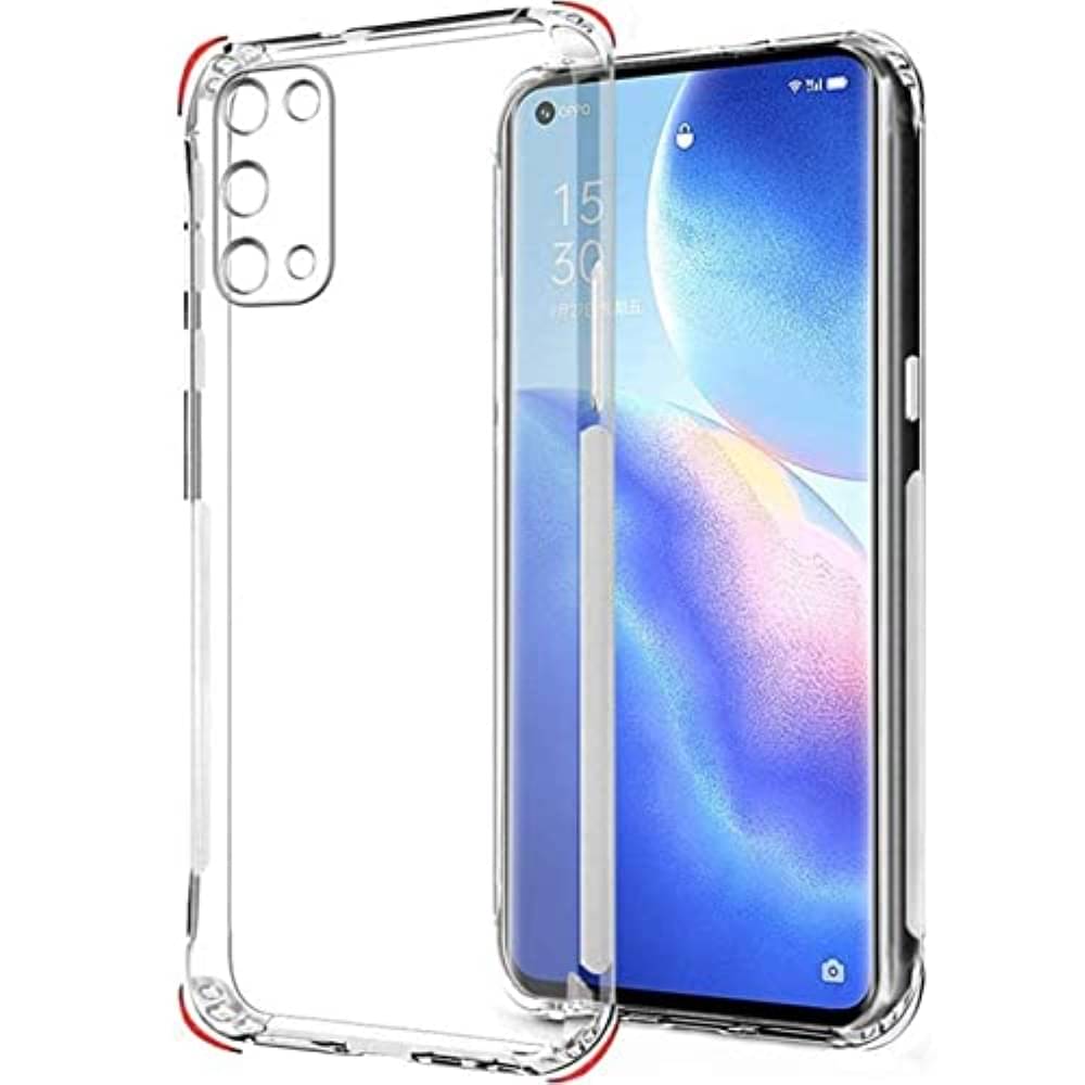 Case Vault Covers - Transparent Silicon Silicon Soft cases Compatible For Oppo A74 5G ( Pack of 1 ) Case Vault Covers - Transparent Silicon Silicon Soft cases Compatible For Oppo A74 5G ( Pack of 1 )