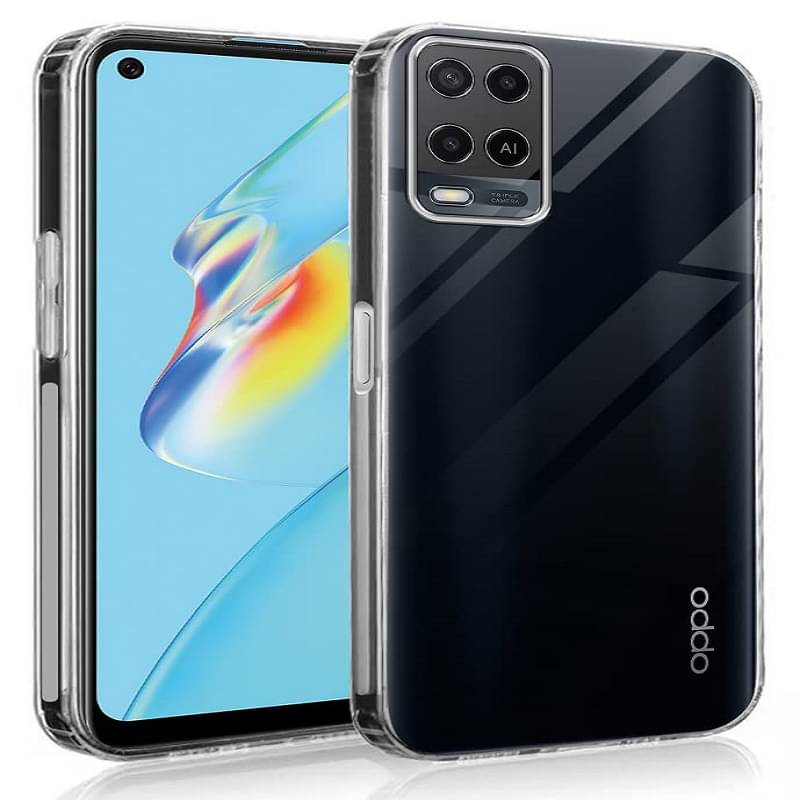 Case Vault Covers - Transparent Silicon Silicon Soft cases Compatible For Oppo A54 ( Pack of 1 ) Case Vault Covers - Transparent Silicon Silicon Soft cases Compatible For Oppo A54 ( Pack of 1 )