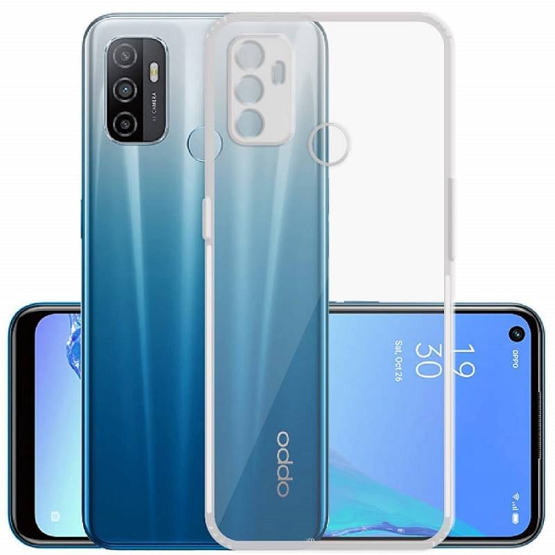 Case Vault Covers - Transparent Silicon Silicon Soft cases Compatible For Oppo A53 2020 ( Pack of 1 ) Case Vault Covers - Transparent Silicon Silicon Soft cases Compatible For Oppo A53 2020 ( Pack of 1 )