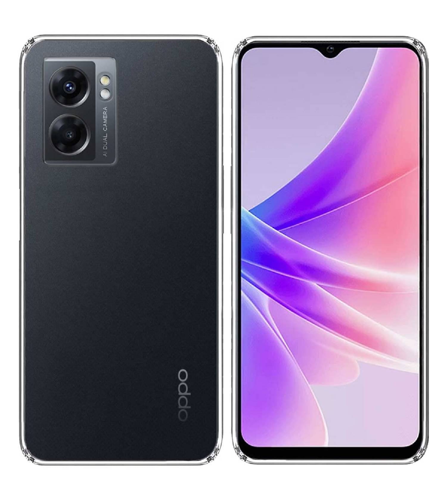     			Case Vault Covers - Transparent Silicon Silicon Soft cases Compatible For Oppo A57 2022 ( Pack of 1 )