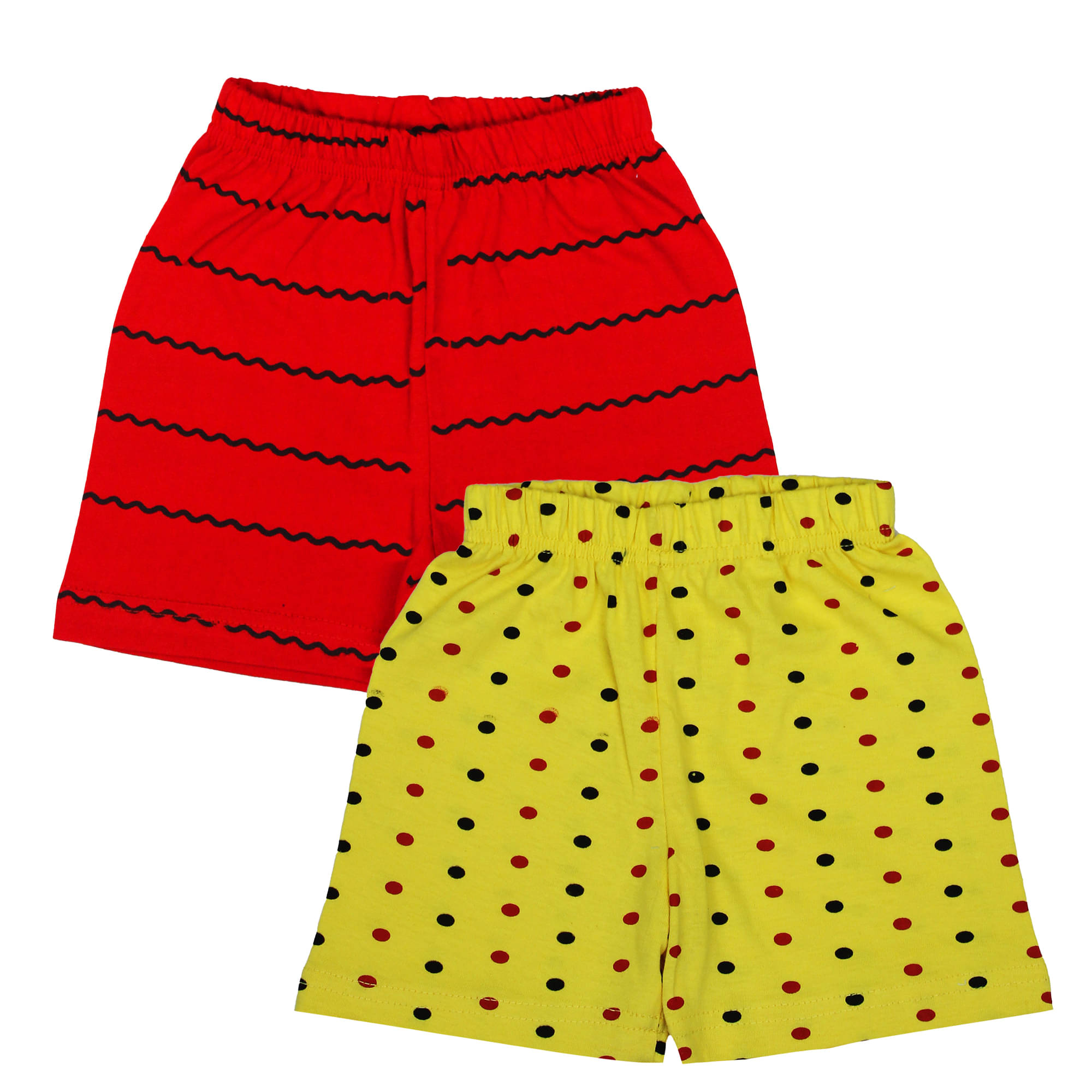     			Diaz Pack of 2 Cotton Shorts For Boys ( Multicolor )
