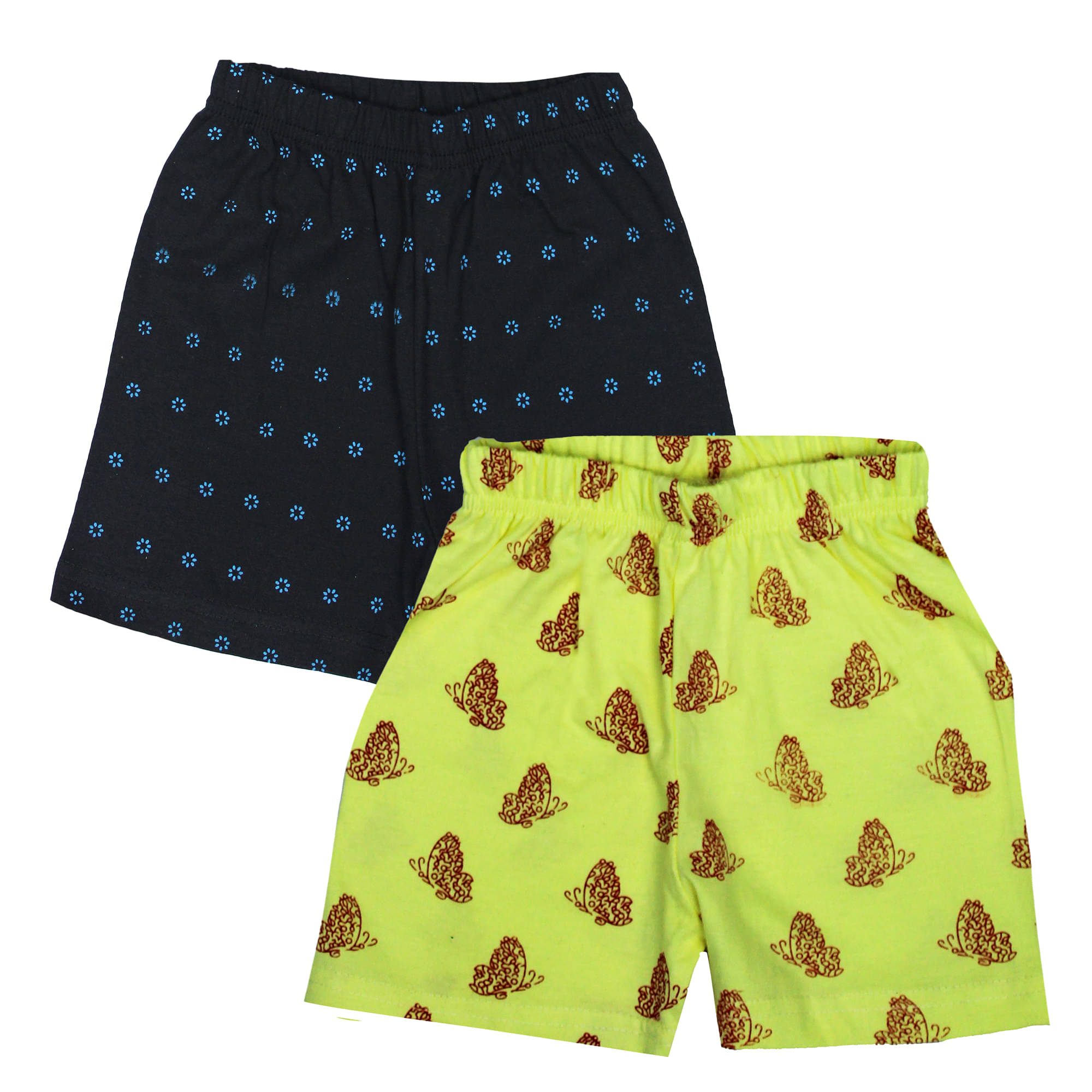     			Diaz Pack of 2 Cotton Shorts For Boys ( Multicolor )