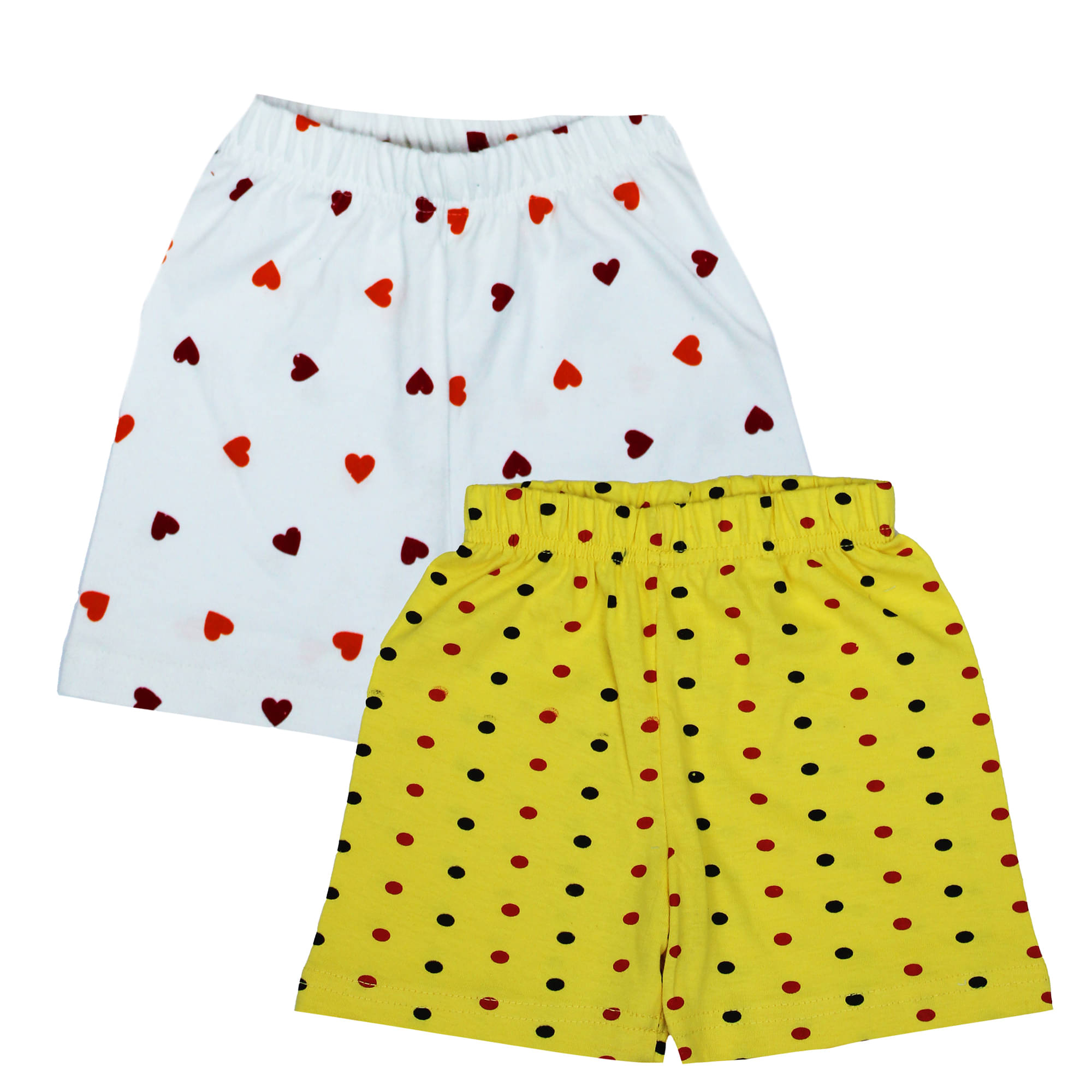     			Diaz Pack of 2 Cotton Shorts For Boys ( Multicolor )