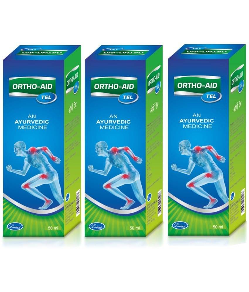     			Orthoaid Instant Pain Relief Oil - For Joints, Muscle & Back Pain, 50ml Each, Pack of 3