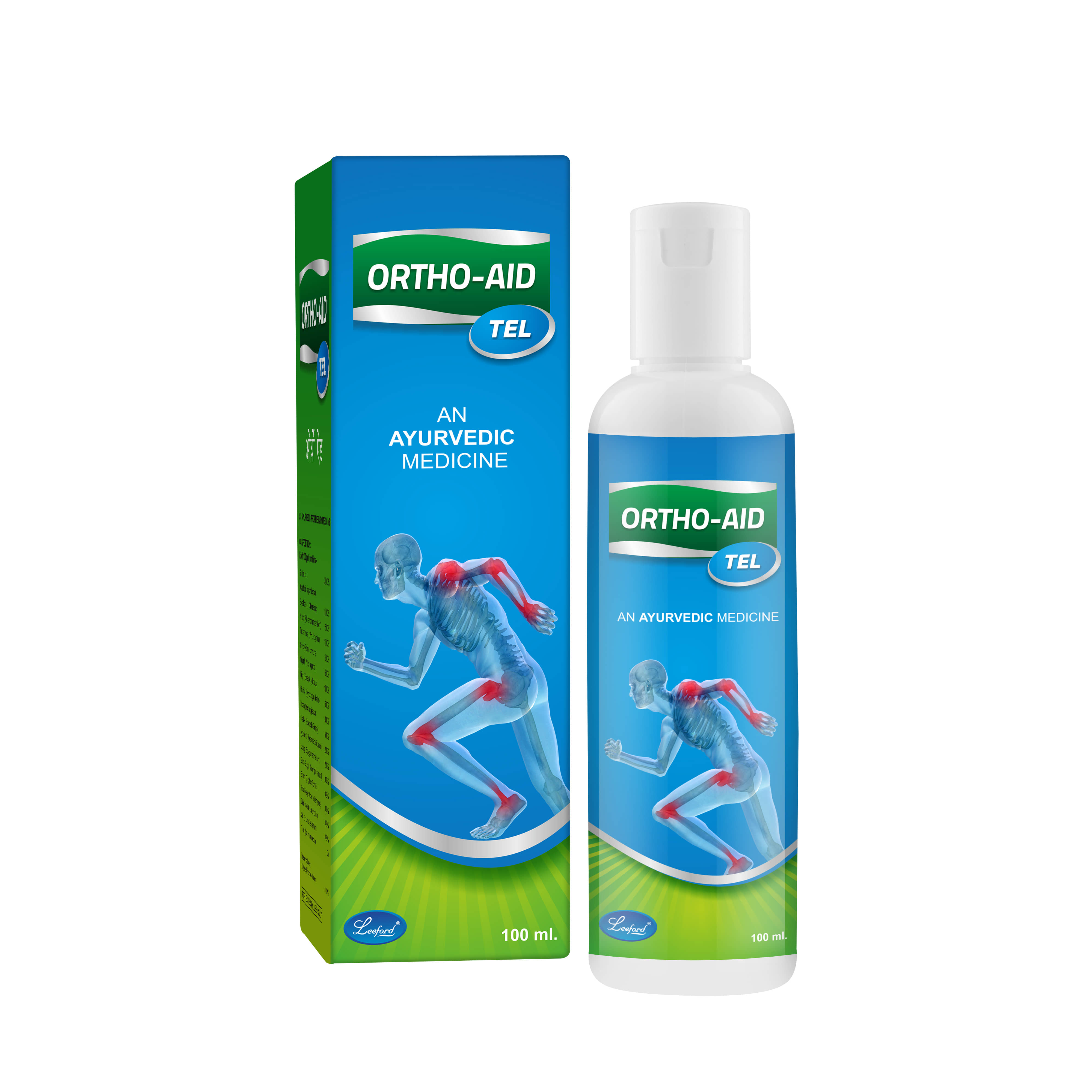 ORTHOAID Pain Relief Oil _ Ayurvedic Oil for Joint, Back & Muscle Pain Relief | 100ml
