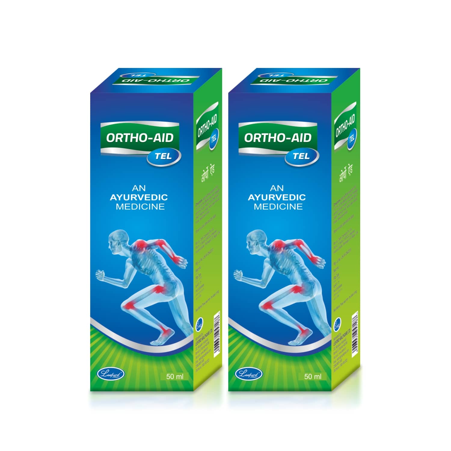 Orthoaid Instant Pain Relief Oil - Joints, Muscle & Back Pain Relief, 100ml (Pack of 2)