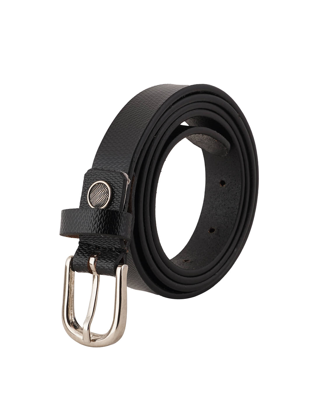     			STYLE SHOES - Faux Leather Girls Skinny Belt ( Pack of 1 )