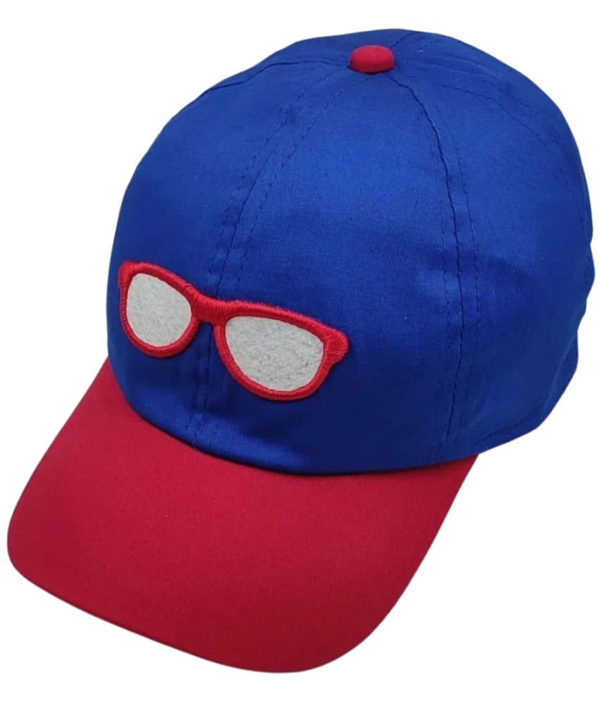 Zacharias Boy's & Girl's Kids Cotton Cap_Royal_Blue c-811 (1-6 Years)