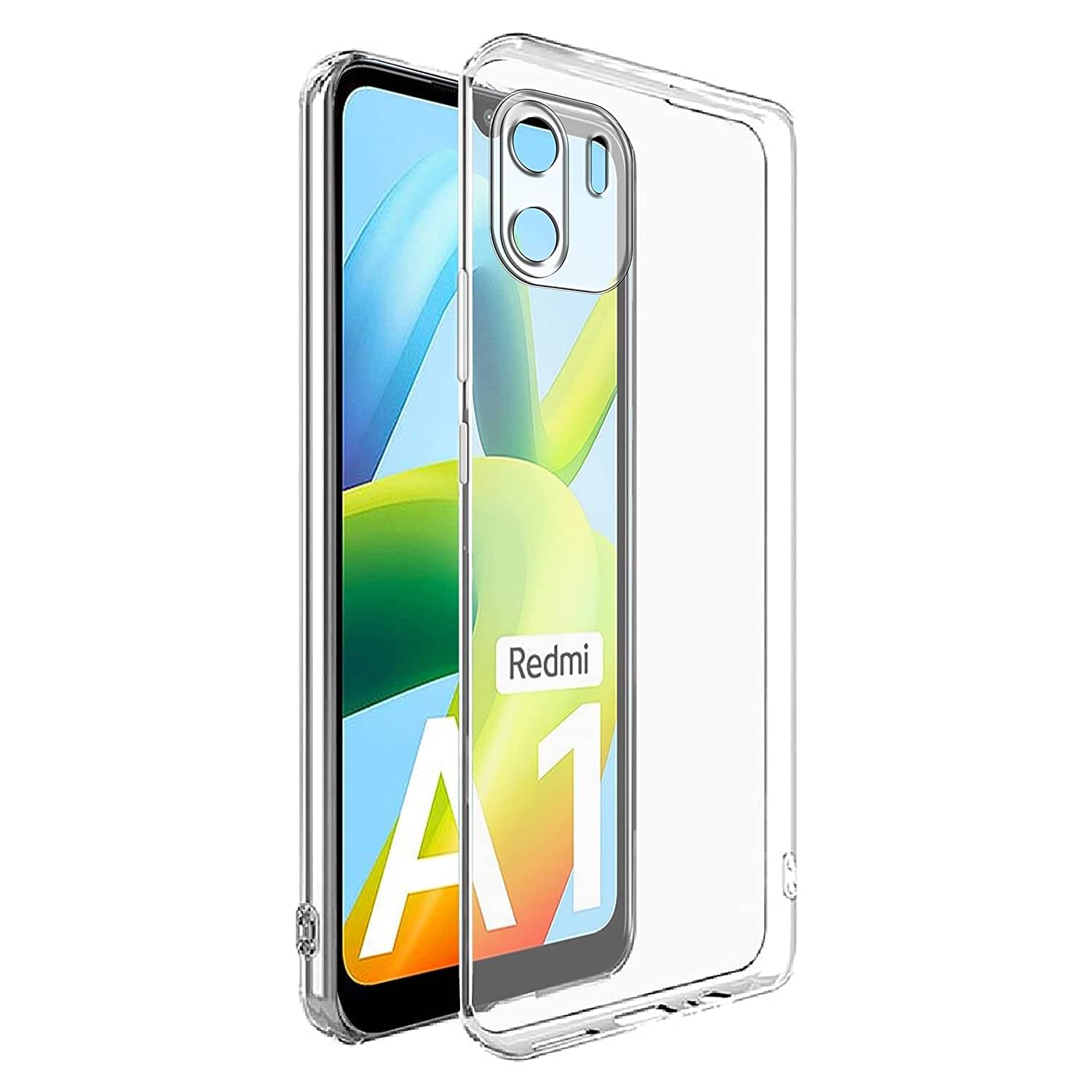     			case v - Transparent Silicon Silicon Soft cases Compatible For Xiaomi Redmi A1 ( Pack of 1 )