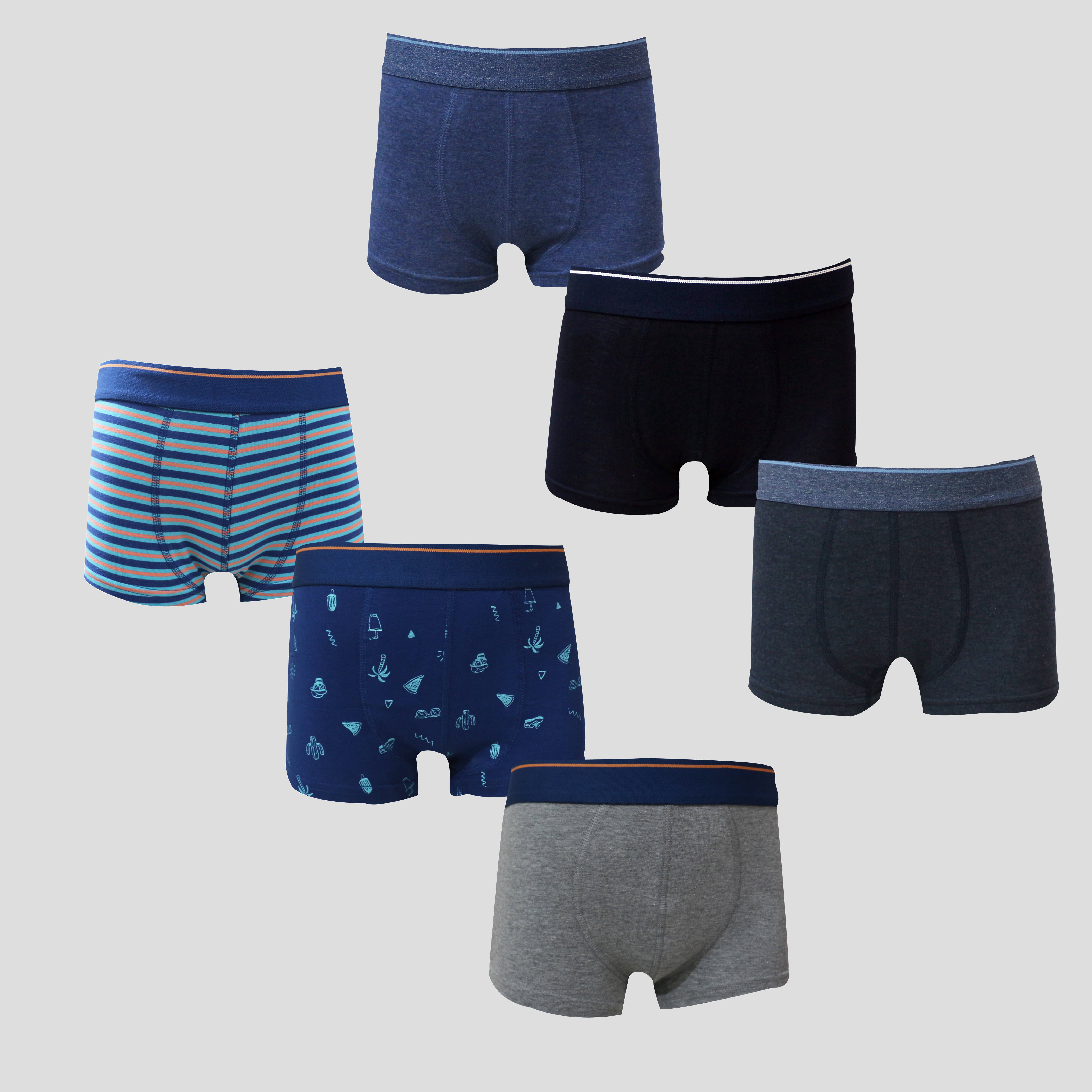 Ariel Pack of 6 Boys Cotton Trunks ( Multicolor ) - Nightwear & Loungewear | Buy online on ZillyBuy