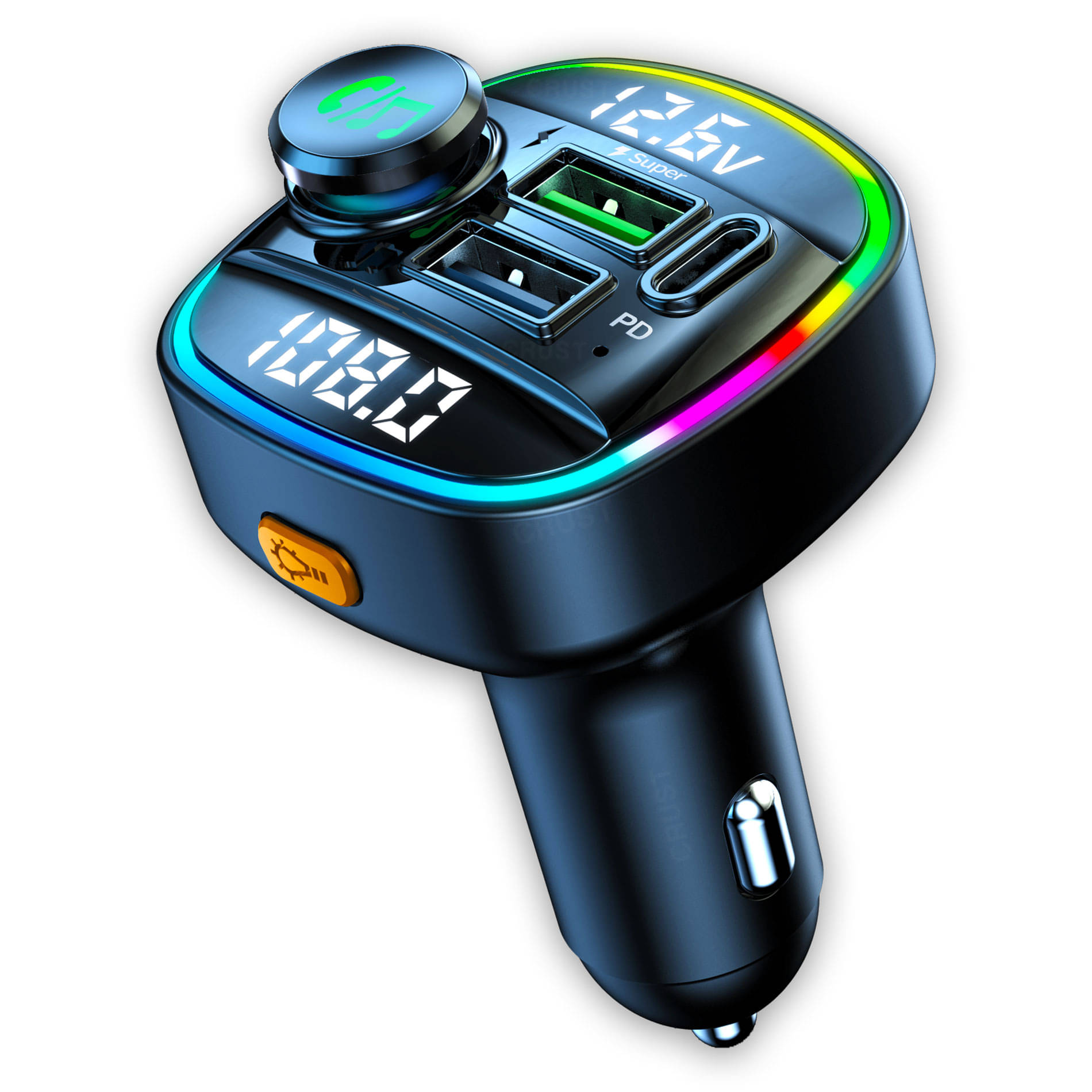     			Crust Black Bluetooth Device
