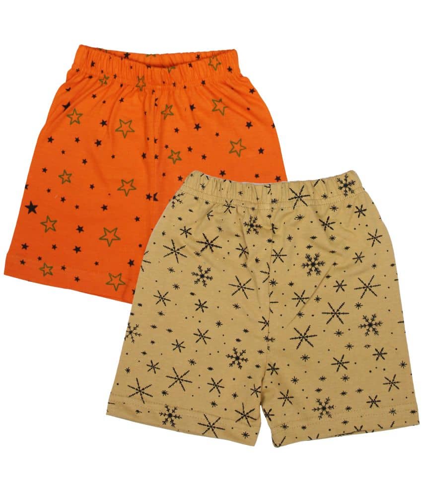 Diaz Pack of 2 Cotton Shorts For Boys ( Multicolor ) - Shorts | Buy online on ZillyBuy