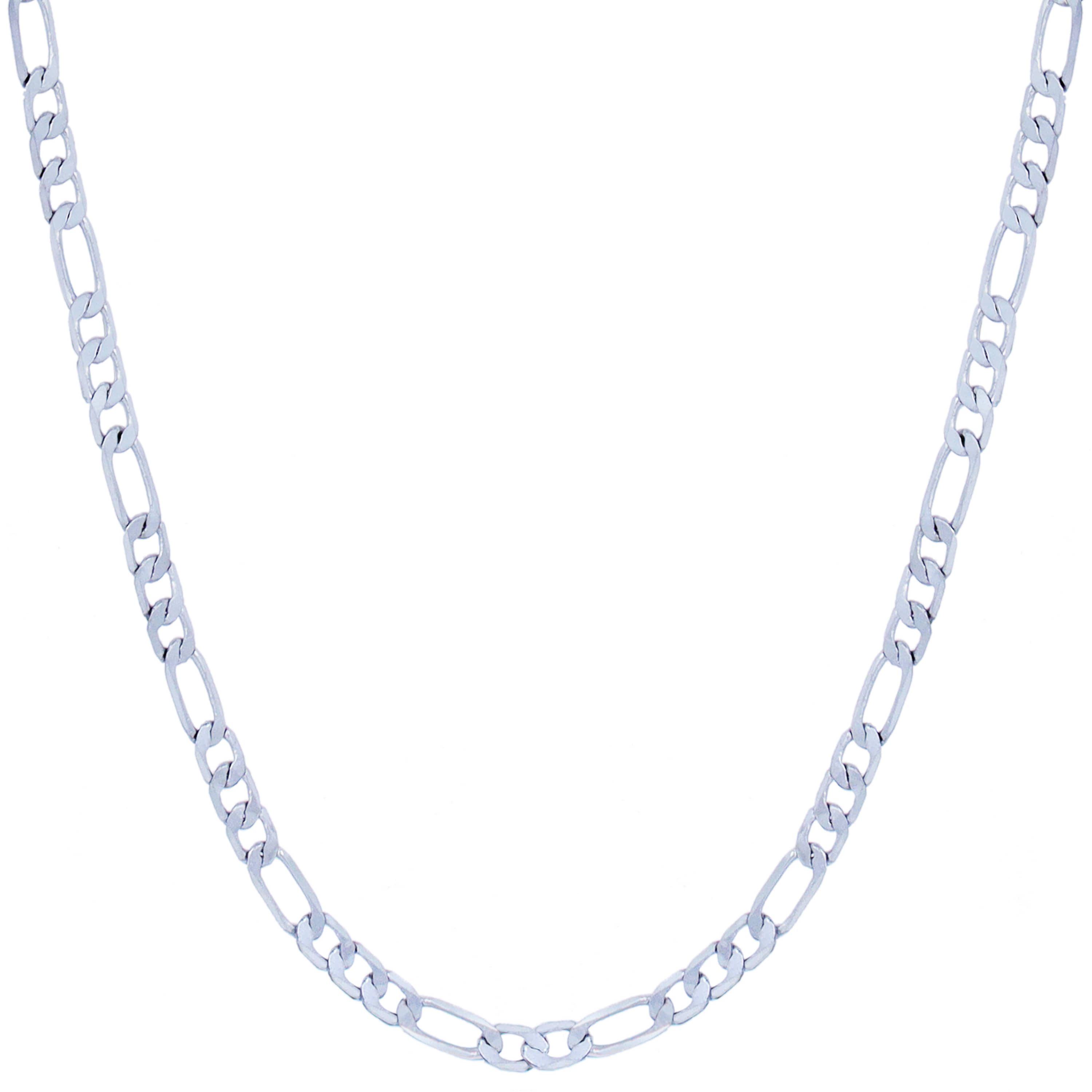 FASHION FRILL - Silver Plated Stainless Steel Chain ( Pack of 1 )