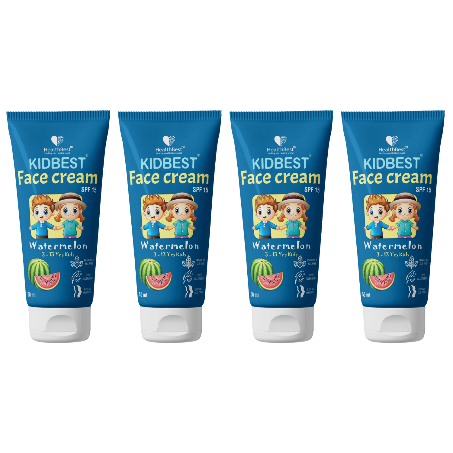 HealthBest - Daily Use Face Cleanser For All Skin Type 200 mL ( Pack of 4 ) HealthBest - Daily Use Face Cleanser For All Skin Type 200 mL ( Pack of 4 )