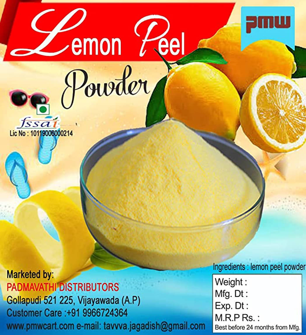     			Lemon Peel Powder For Skin Fairness - 100% Natural Powder - Skin Care - 100 Grams