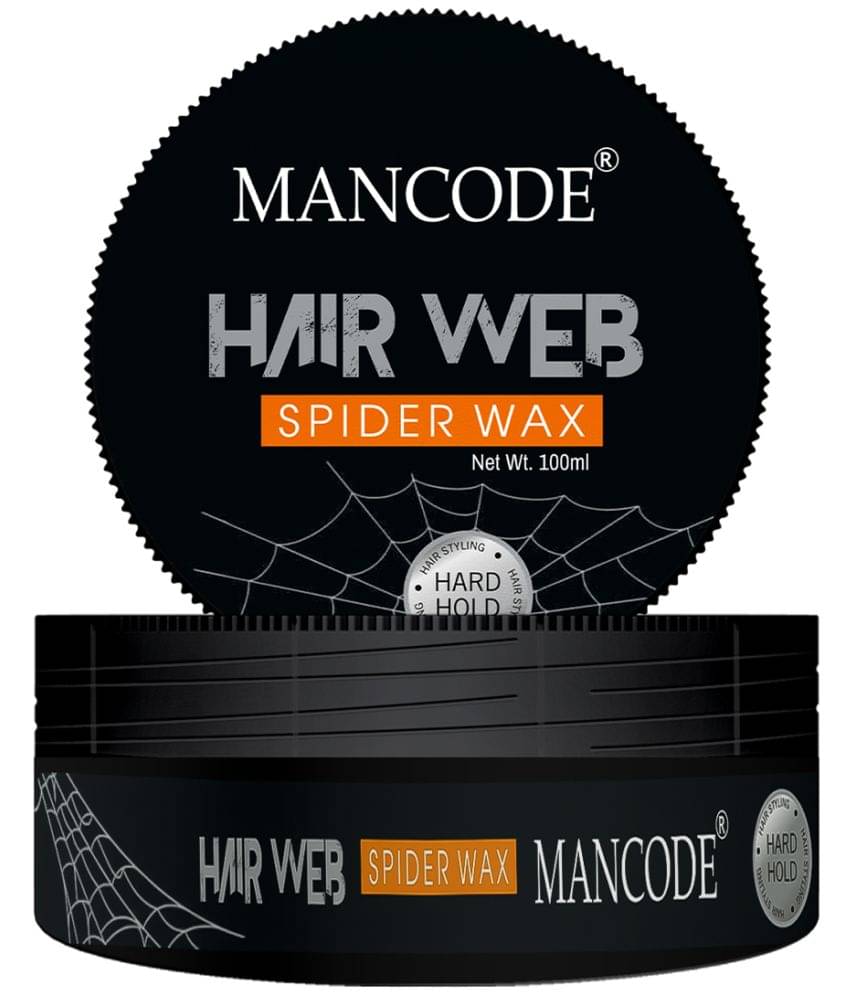 Mancode Spider Hair Web Wax For Men , Extra Long Lasting Powerfull and Strong Hold, 100 ml (Pack of 1) Mancode Spider Hair Web Wax For Men , Extra Long Lasting Powerfull and Strong Hold, 100 ml (Pack of 1)