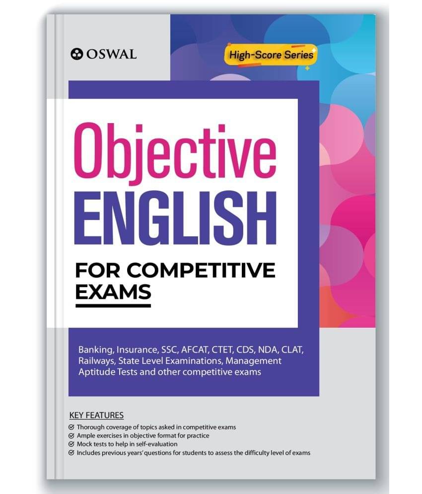 Objective English For Competitive Exams Objective English For Competitive Exams