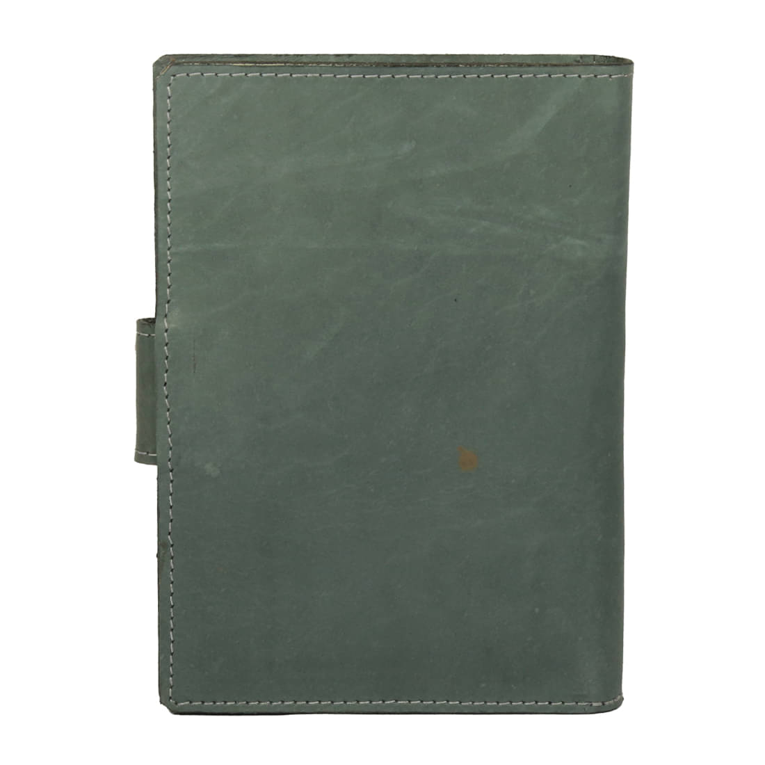     			STYLE SHOES Leather Green Passport Holder