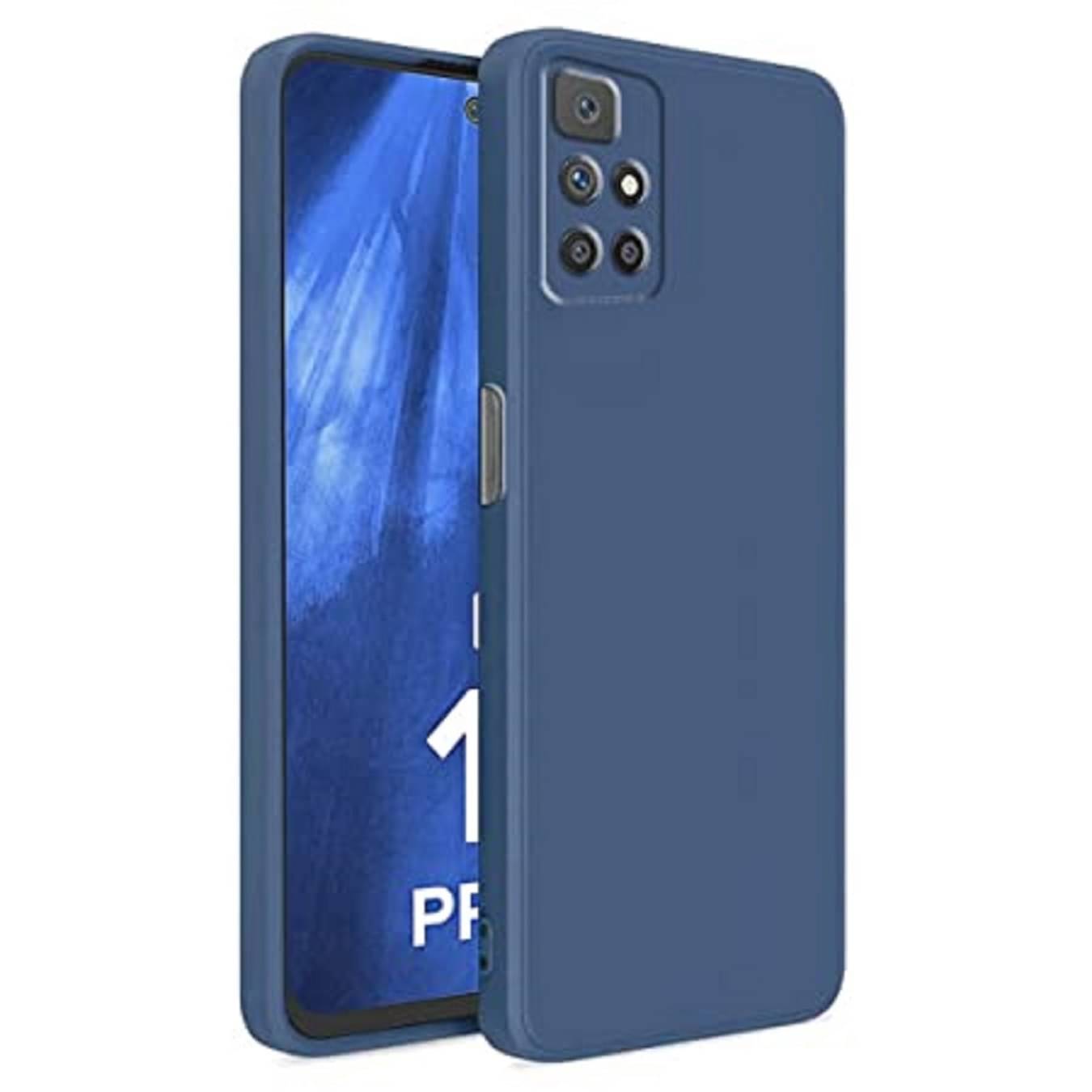 Case Vault Covers - Blue Silicon Plain Cases Compatible For redmi 10 prime ( Pack of 1 ) Case Vault Covers - Blue Silicon Plain Cases Compatible For redmi 10 prime ( Pack of 1 )