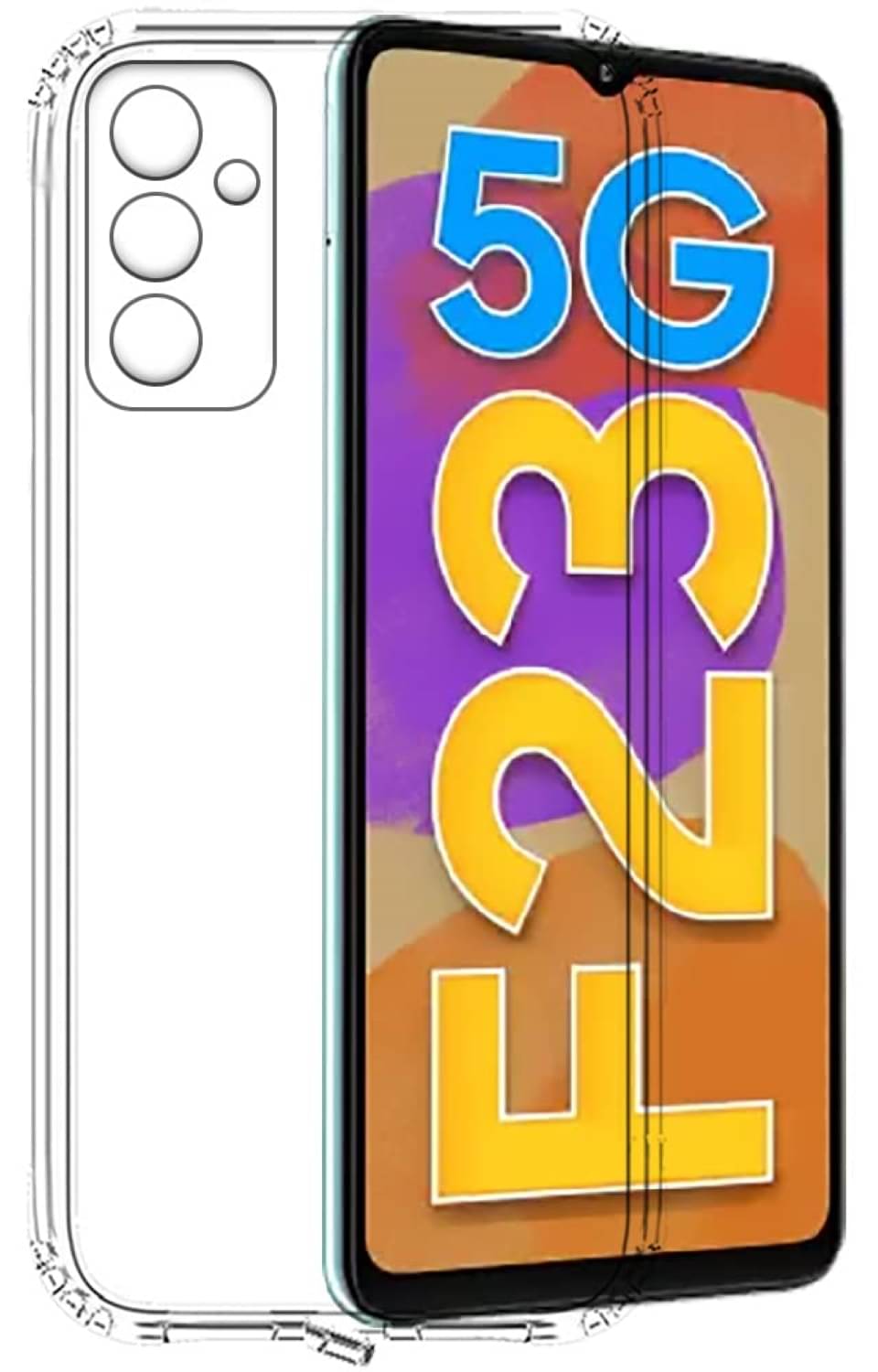 Case Vault Covers - Transparent Silicon Silicon Soft cases Compatible For Samsung Galaxy F23 5G ( Pack of 1 ) Case Vault Covers - Transparent Silicon Silicon Soft cases Compatible For Samsung Galaxy F23 5G ( Pack of 1 )