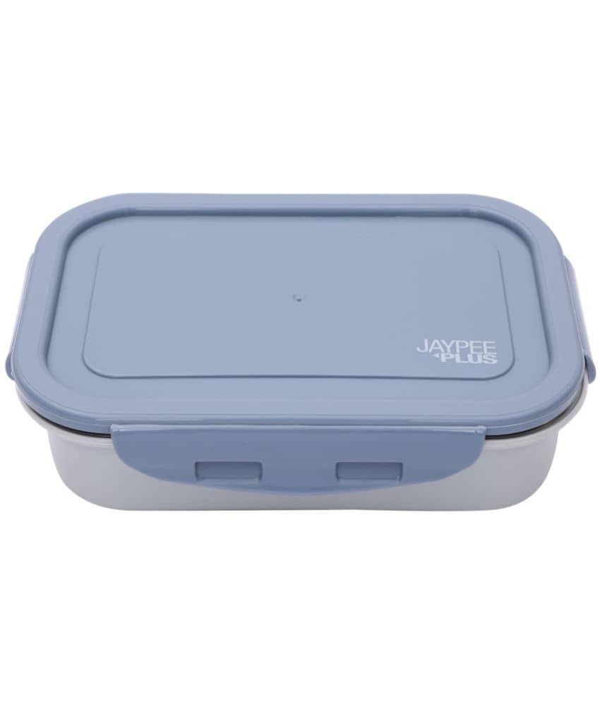 Jaypee - Blue Stainless Steel Lunch Box ( Pack of 1 )
