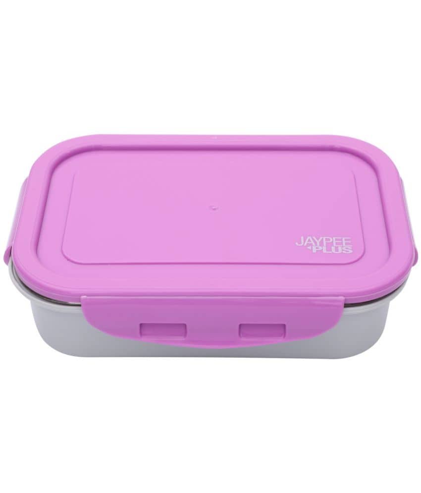 Jaypee - Multicolor Stainless Steel Lunch Box ( Pack of 1 )