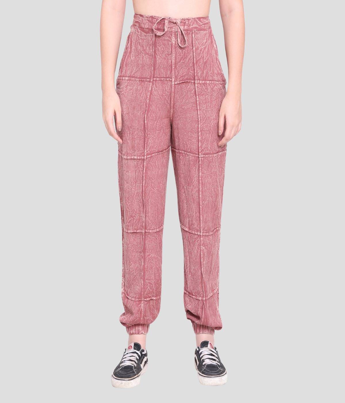     			PP Kurtis - Rose Gold Rayon Regular Women's Joggers ( Pack of 1 )