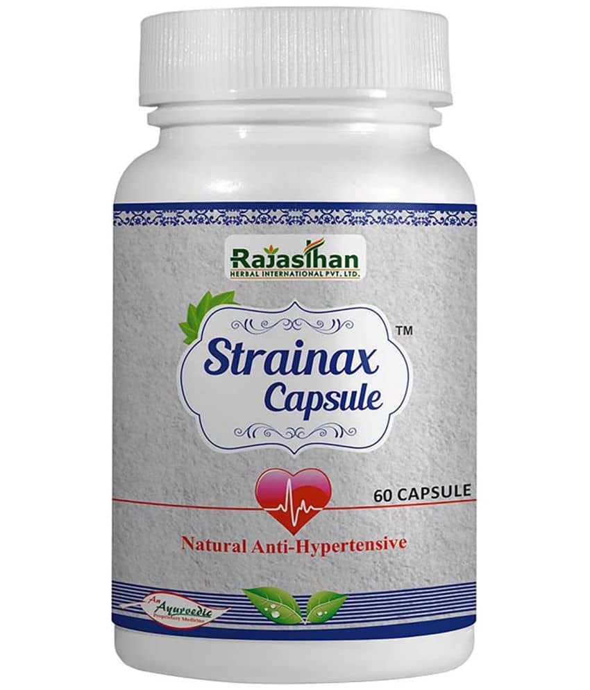 RAJASTHAN AUSHDHALAYA Strainax Capsule 60 no.s