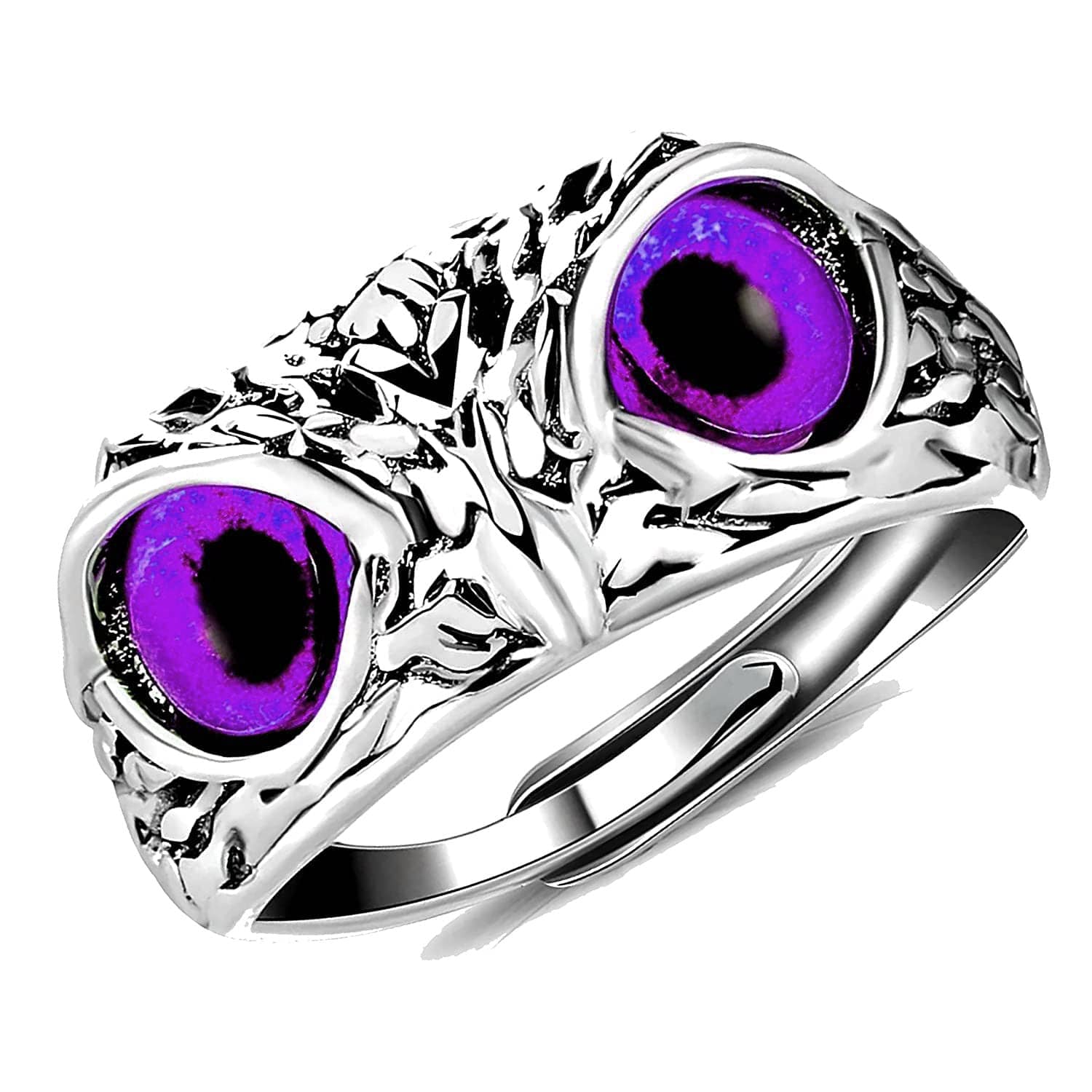 Silver Shine - Purple Rings ( Pack of 1 )