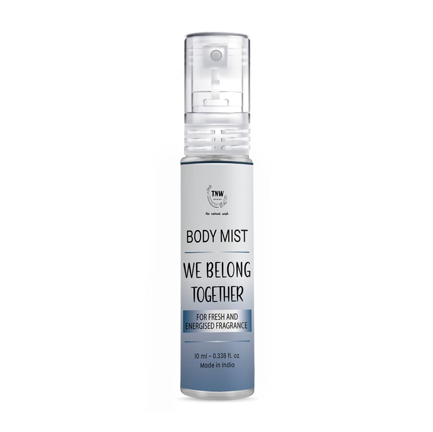 TNW - The Natural Wash - We Belong Together Body Mist Body Mist For Unisex,Women,Men 10 ML ( Pack of 1 )     			TNW - The Natural Wash - We Belong Together Body Mist Body Mist For Unisex,Women,Men 10 ML ( Pack of 1 )