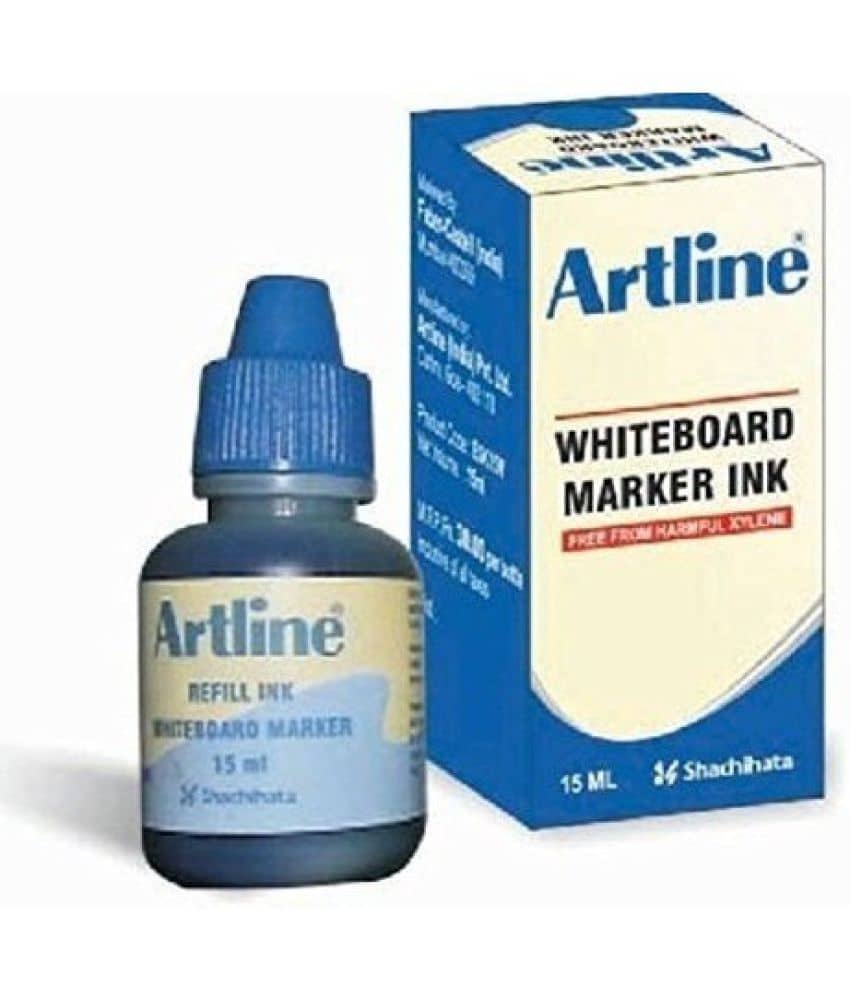 Artline Whiteboard Esk-15W Marker Ink (Pack Of 10, Black) (Set Of 10, Black)