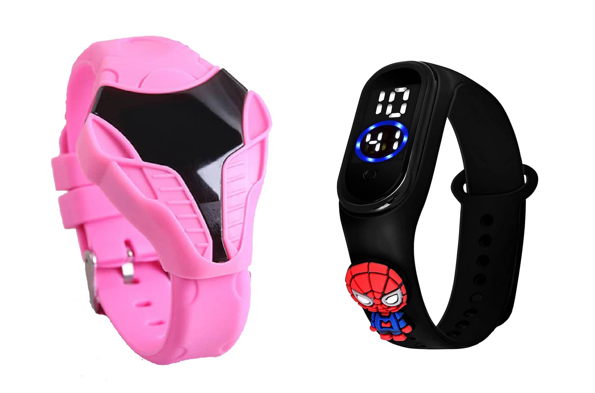 Cosmic - Black Dial Digital Boys Watch ( Pack Of 2 )