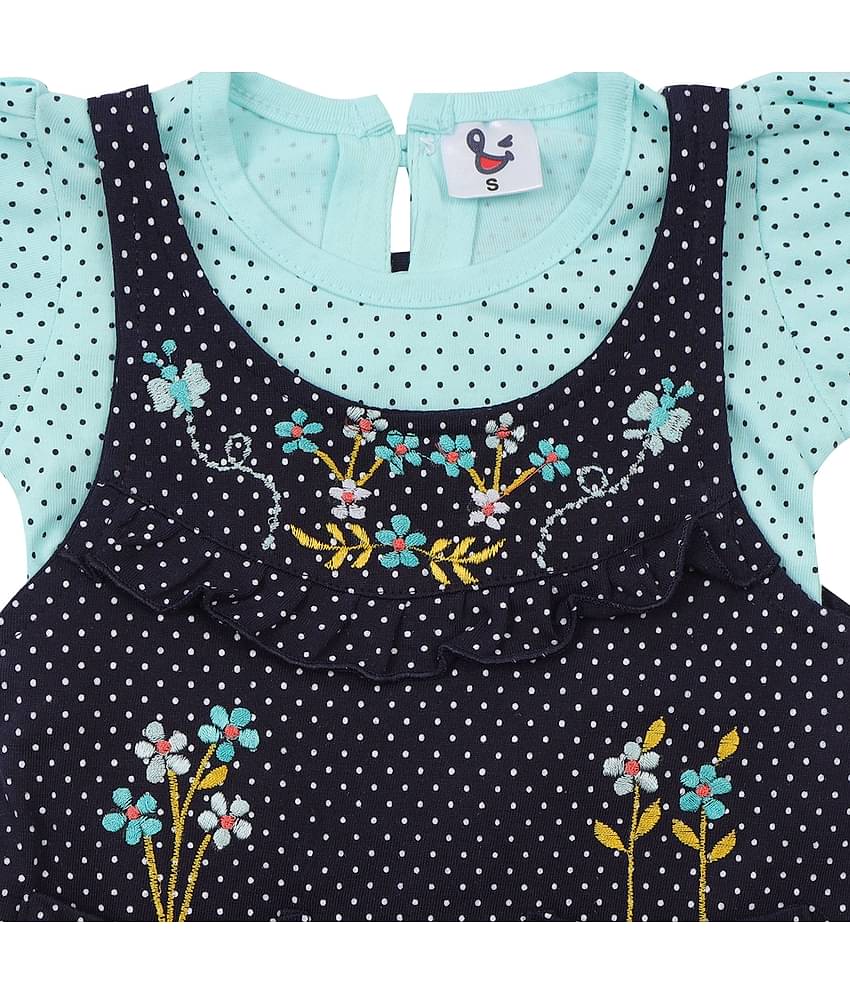 NammaBaby Pack of 1 Baby Girls Cotton Frock ( Green )