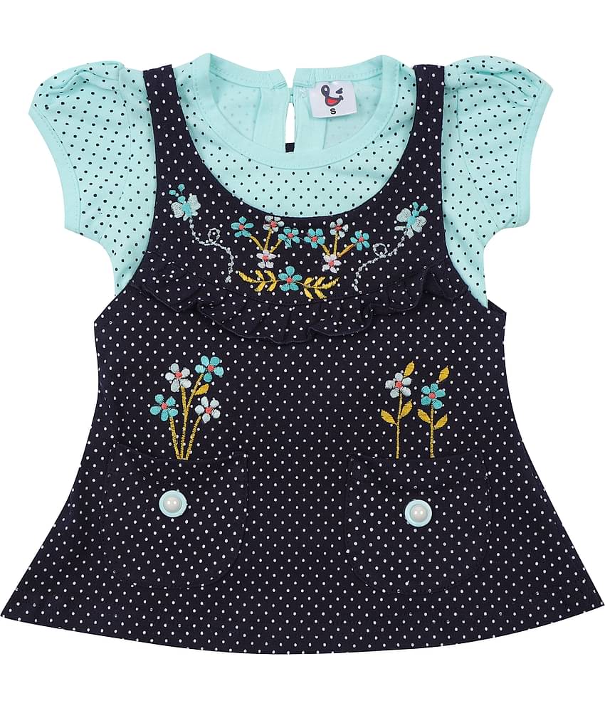 NammaBaby Pack of 1 Baby Girls Cotton Frock ( Green )