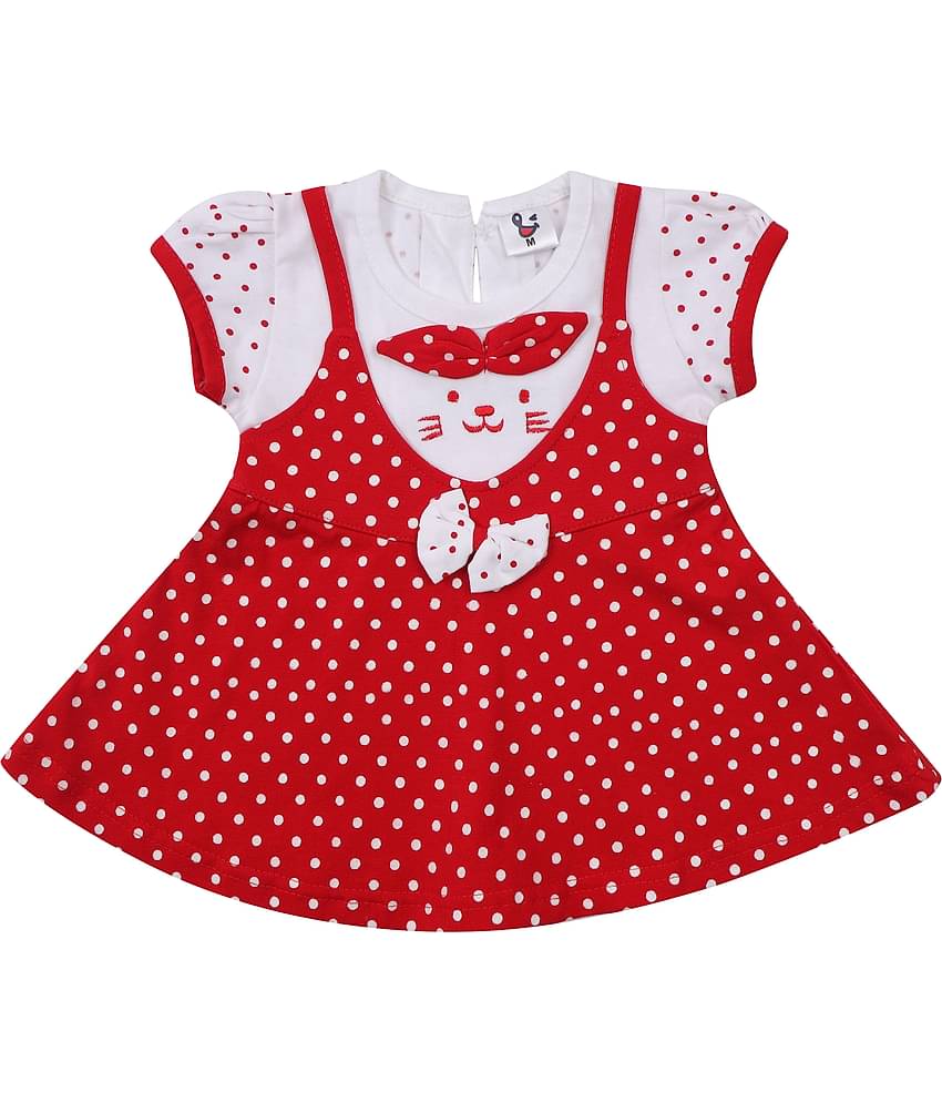 NammaBaby Pack of 1 Baby Girls Cotton Frock ( Blue )