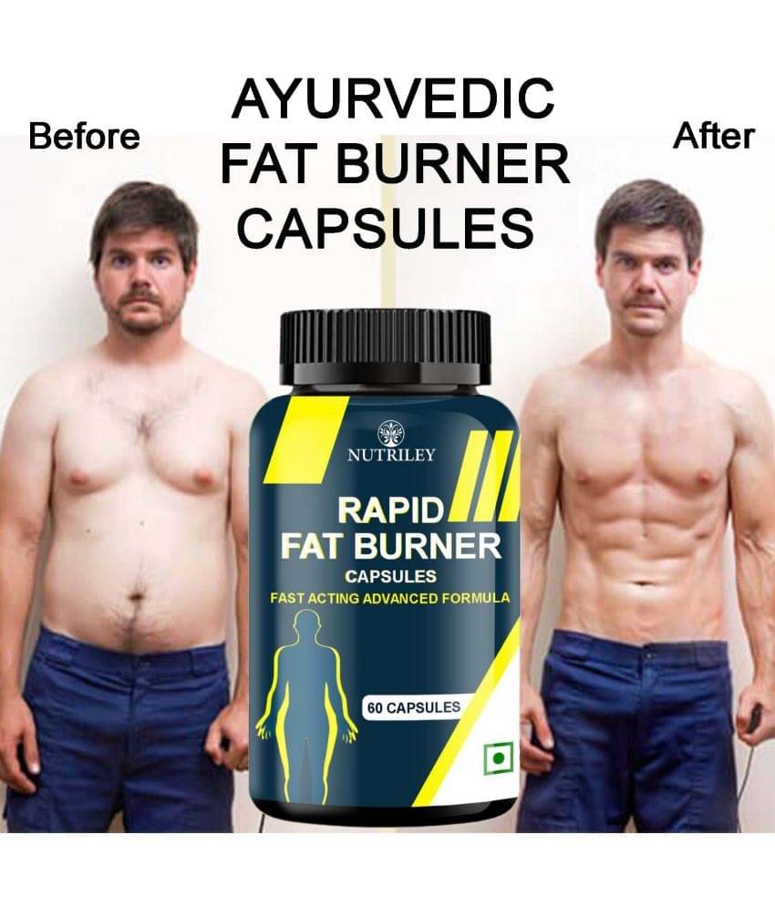 Nutriley Rapid Fat Burner, Fat loss, Fat cutter Capsule 60 gm Fat Burner Capsule Nutriley Rapid Fat Burner, Fat loss, Fat cutter Capsule 60 gm Fat Burner Capsule