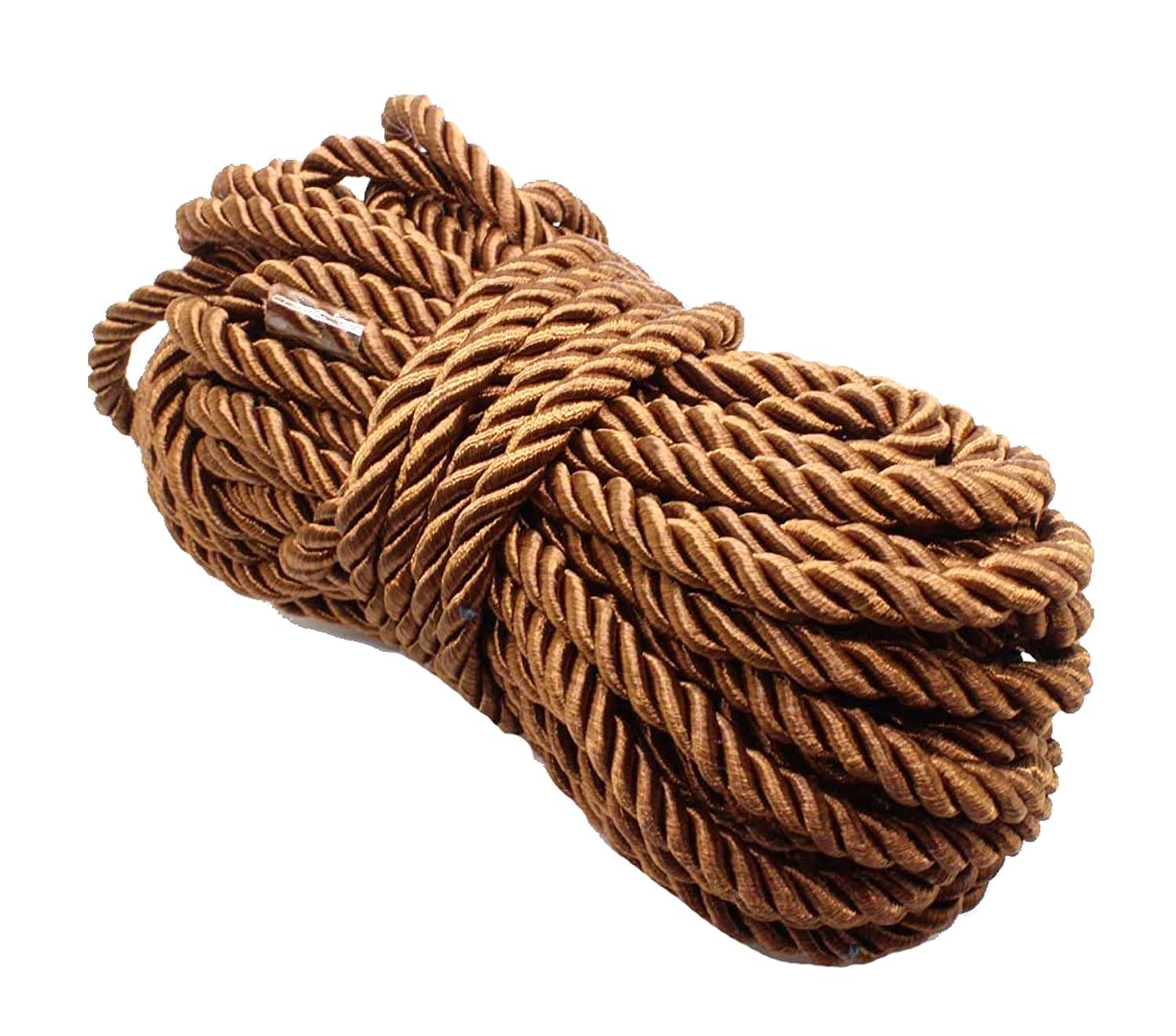     			PRANSUNITA Other Copper 6mm Twisted Rope Trim Zari Thread Dori for DIY Crafts ( Pack of 1 )